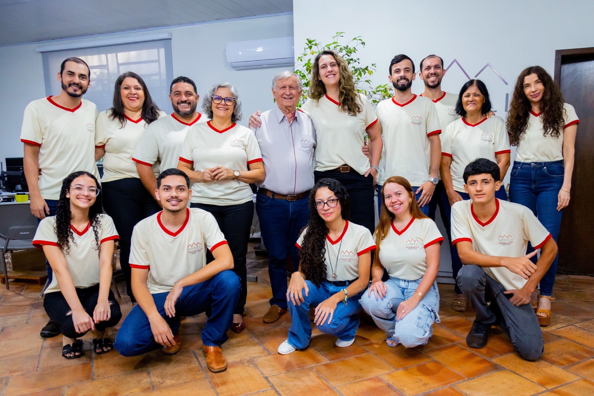Equipe Soneli reunida